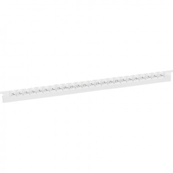 Маркер LEGRAND Memocab ширина 2,3 мм чёрная маркировка на белом фоне заглавная буква J