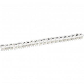 Маркер LEGRAND CAB 3 для клемм и кабелей 0,5-1,5мм² чёрные цифры на белом фоне цифры 81-100