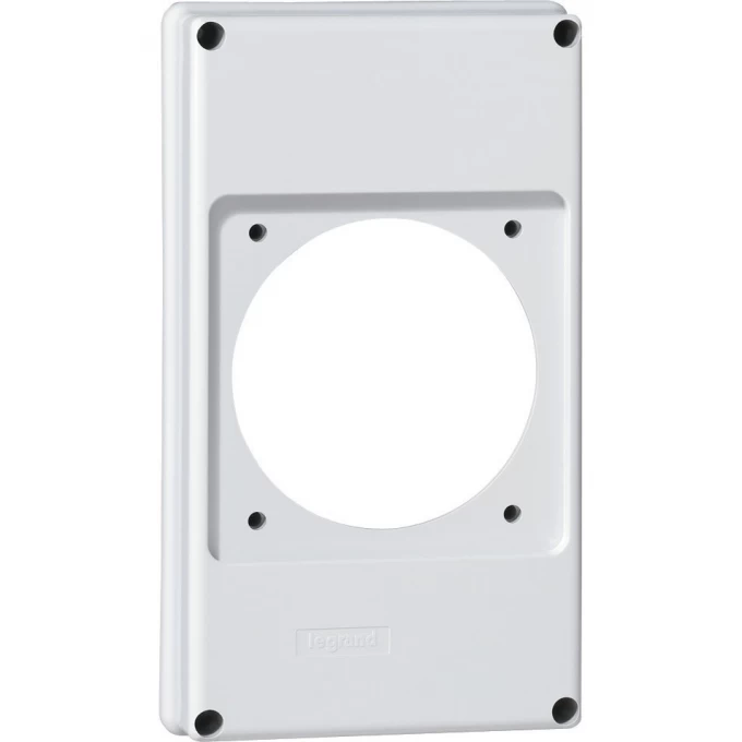 Лицевая панель LEGRAND P17 Tempra Pro 220x125 1 розетка 63 A белый 057717