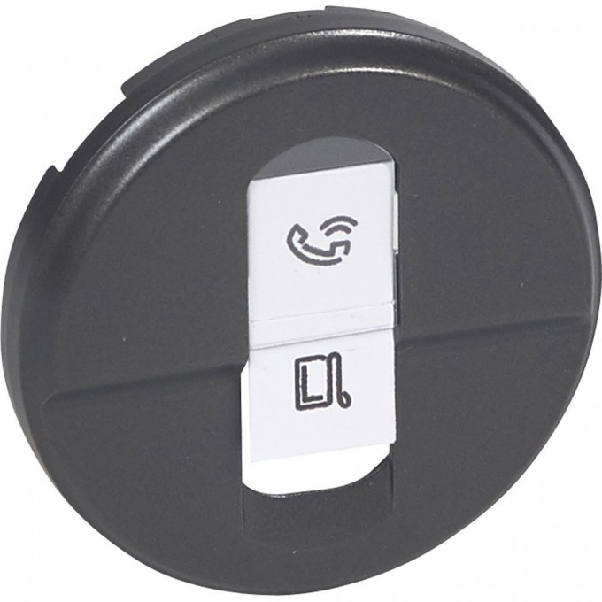 Лицевая панель LEGRAND Celiane розетка RJ 45 UTP/FTP Кат. № 0 673 44/45 графит 067951 Лицевая панель LEGRAND Celiane розетка RJ 45 UTP/FTP Кат. № 0 673 44/45 графит 067951