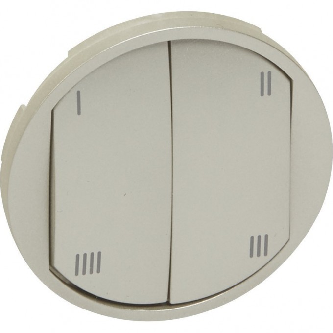 Клавиша LEGRAND MyHome Play Zigbee для управляющего 4-сценарного выключателя титан 068496 Клавиша LEGRAND MyHome Play Zigbee для управляющего 4-сценарного выключателя титан 068496