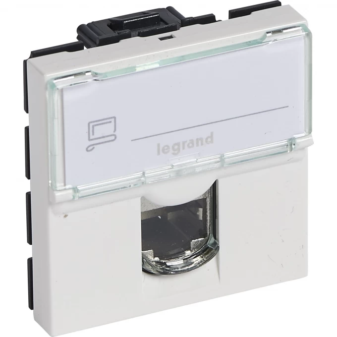 Розетка LEGRAND RJ 45 Программа Mosaic категория 5е UTP 2 модуля белый 076554 Розетка LEGRAND RJ 45 Программа Mosaic категория 5е UTP 2 модуля белый 076554