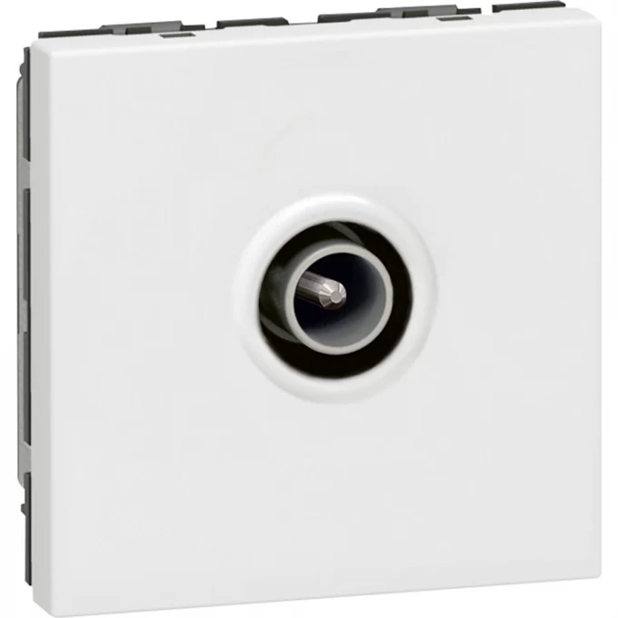 Штекер LEGRAND Mosaic TV диаметр 9,52 белый 078782