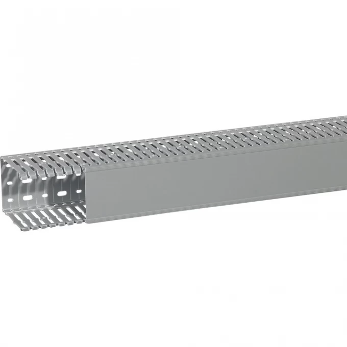 Кабель-канал LEGRAND (крышка + основание) Transcab 80x100 мм RAL 7030 серый 636118