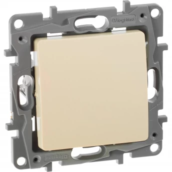 Выключатель LEGRAND Etika одноклавишный 10 A 250 В слоновая кость