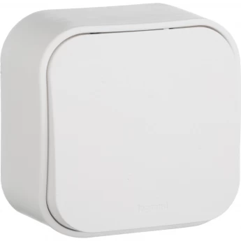 Выключатель LEGRAND Quteo 10 A 250 B IP 20 белый