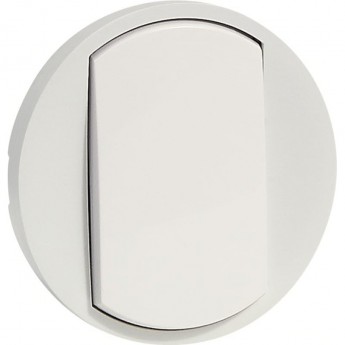 Лицевая панель LEGRAND Celiane для одноклавишных выключателей/переключателей, белая Лицевая панель LEGRAND Celiane для одноклавишных выключателей/переключателей, белая