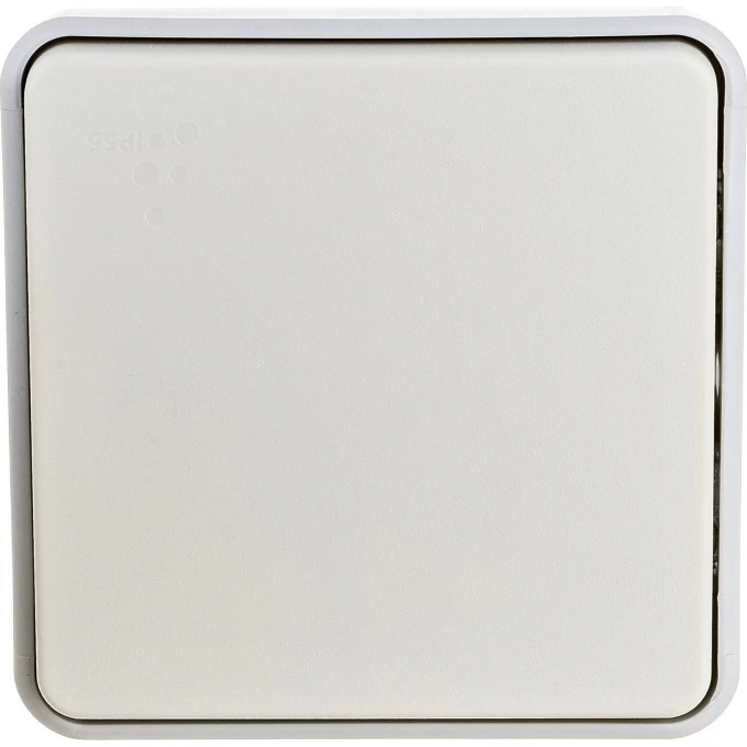 Переключатель LEGRAND Plexo проходной одноклавишный 10A, IP55, белый 69611