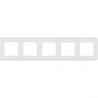 Рамка LEGRAND INSPIRIA 5 постов белый