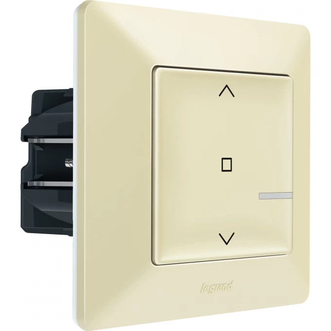 Умный выключатель рольставней LEGRAND Valena Life with NETATMO 500 ВА 230В, слоновая кость 752290 Умный выключатель рольставней LEGRAND Valena Life with NETATMO 500 ВА 230В, слоновая кость 752290