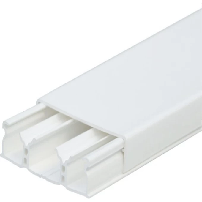 Кабель-канал LEGRAND DLPlus 60x20 с 2-мя перегородками 30114 Кабель-канал LEGRAND DLPlus 60x20 с 2-мя перегородками 30114