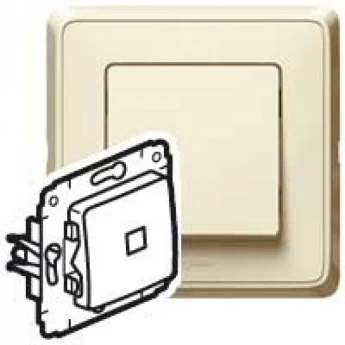 Коробка LEGRAND Cariva для накладного монтажа высота 36 мм слоновая кость