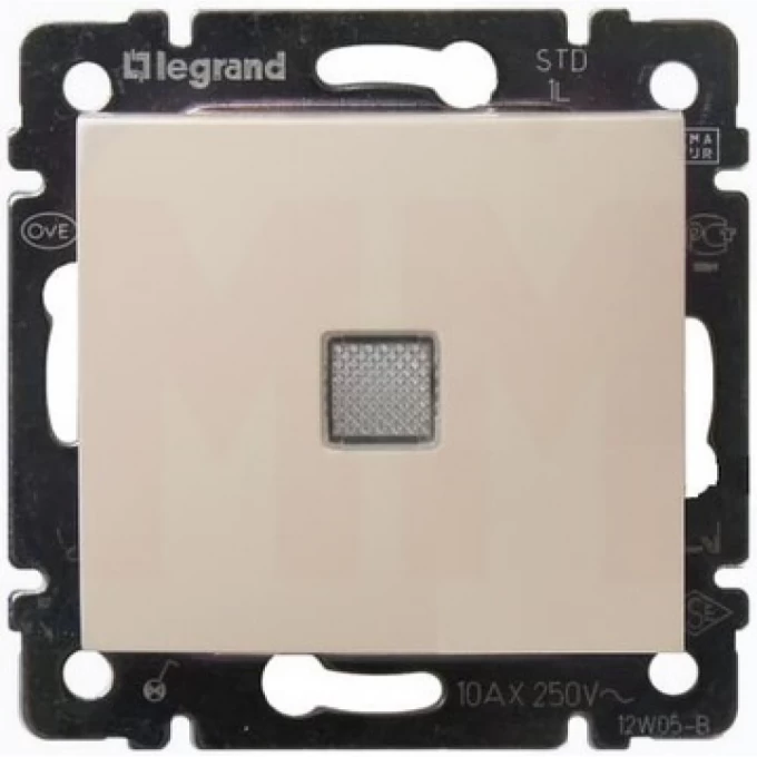 Переключатель на два направления LEGRAND Valena с подсветкой 16 A 250 В слоновая кость 774103 Переключатель на два направления LEGRAND Valena с подсветкой 16 A 250 В слоновая кость 774103