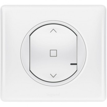 Умный выключатель рольставней LEGRAND Celiane with NETATMO 500ВА 230В, белый